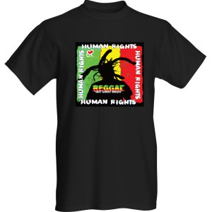 Street Ragz (SR) Men's Black Human Rights 