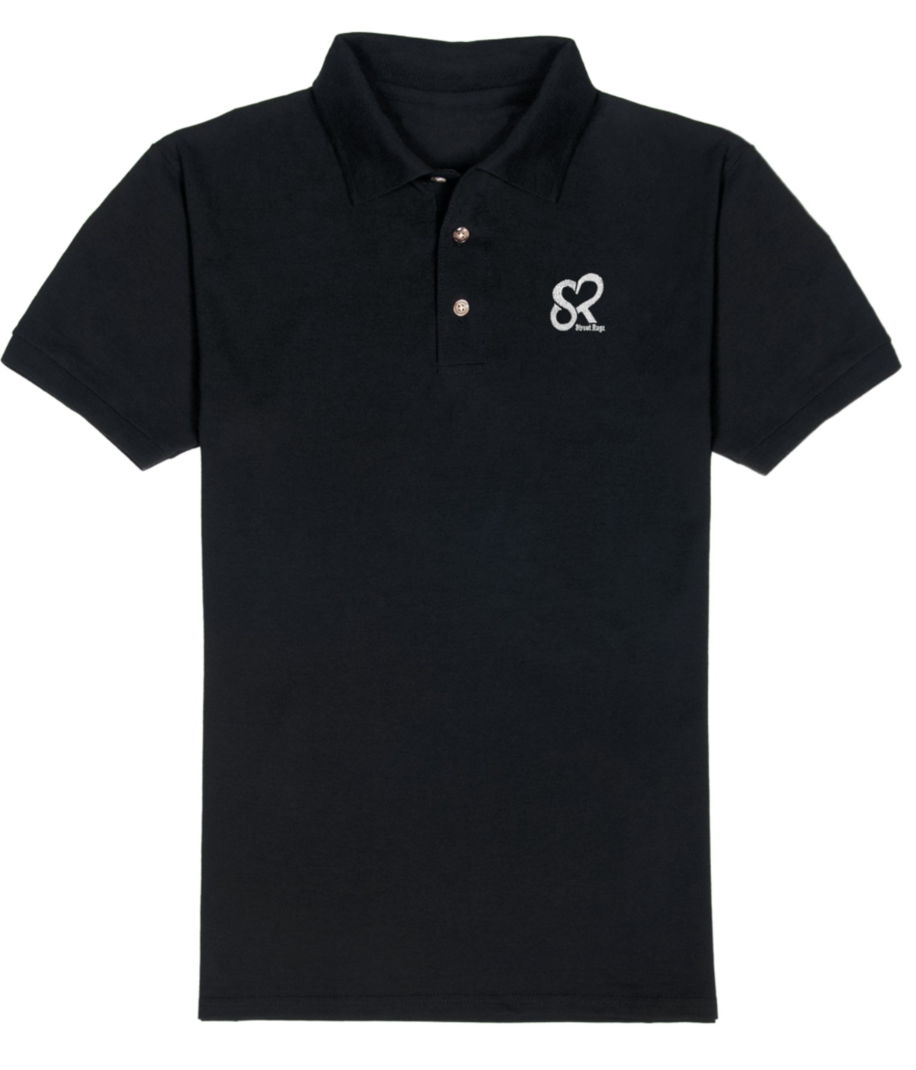 Street Ragz White Logo Male Black Shirt, Garments. It is always Summer some place on the blue marble